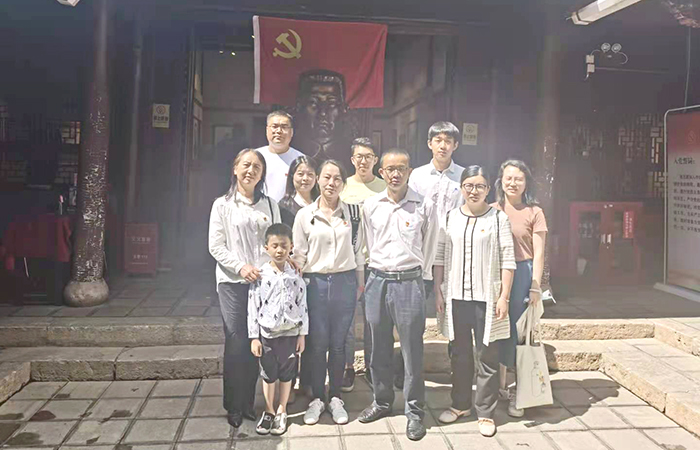 機(jī)關(guān)第二、三、四黨支部聯(lián)合開展黨史教育主題黨日xiao.jpg